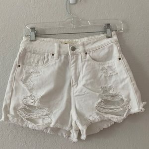 Pacsun High Rose Mom Short White Size 24